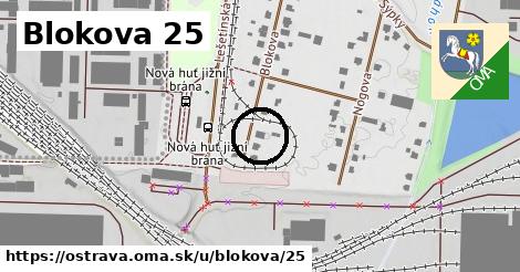 Blokova 25, Ostrava