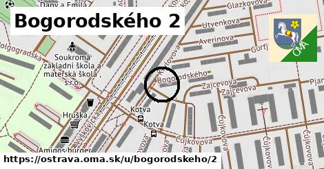 Bogorodského 2, Ostrava