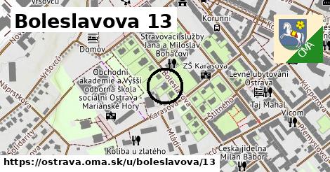 Boleslavova 13, Ostrava