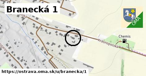 Branecká 1, Ostrava