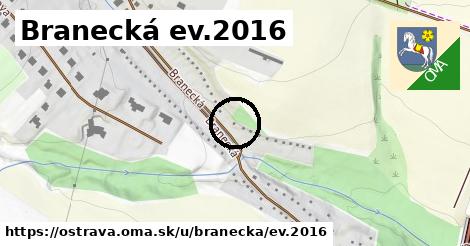 Branecká ev.2016, Ostrava