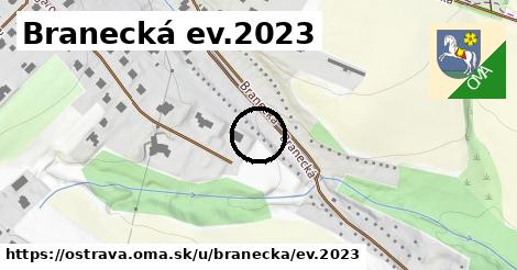 Branecká ev.2023, Ostrava