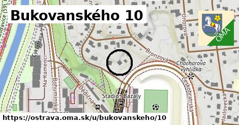 Bukovanského 10, Ostrava