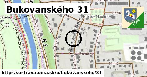 Bukovanského 31, Ostrava