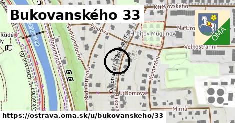 Bukovanského 33, Ostrava