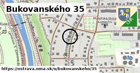 Bukovanského 35, Ostrava