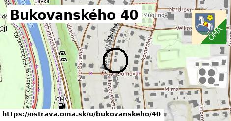 Bukovanského 40, Ostrava