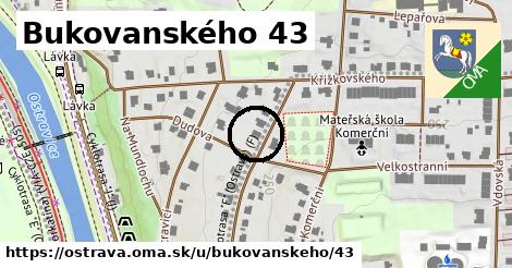 Bukovanského 43, Ostrava