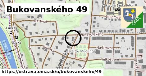 Bukovanského 49, Ostrava