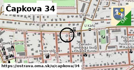 Čapkova 34, Ostrava
