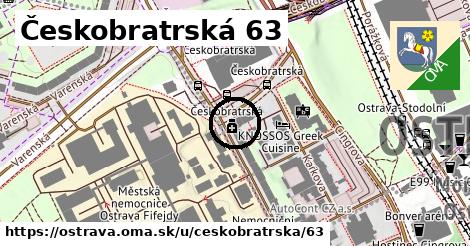 Českobratrská 63, Ostrava