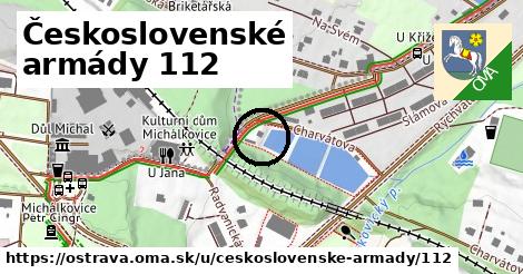 Československé armády 112, Ostrava