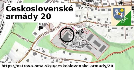 Československé armády 20, Ostrava