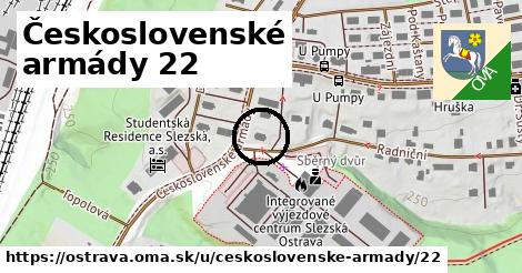 Československé armády 22, Ostrava