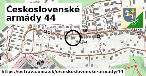 Československé armády 44, Ostrava