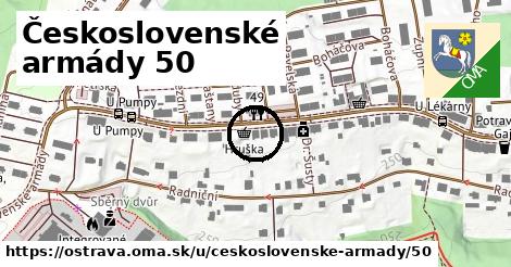 Československé armády 50, Ostrava