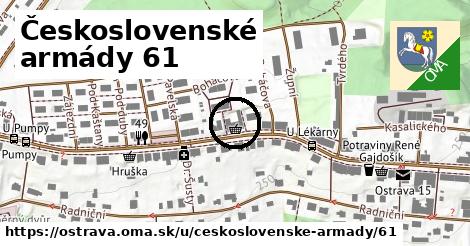 Československé armády 61, Ostrava