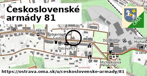 Československé armády 81, Ostrava