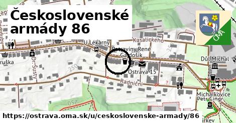 Československé armády 86, Ostrava