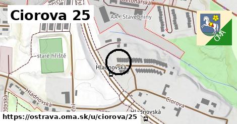 Ciorova 25, Ostrava