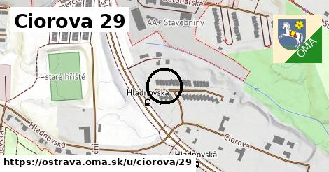 Ciorova 29, Ostrava