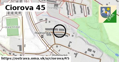 Ciorova 45, Ostrava