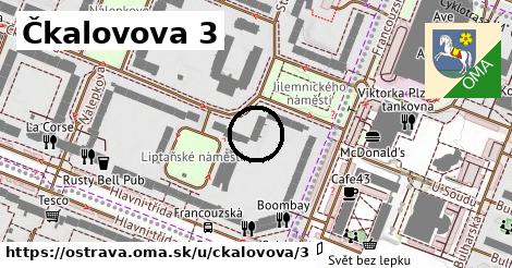 Čkalovova 3, Ostrava