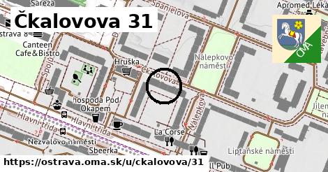 Čkalovova 31, Ostrava