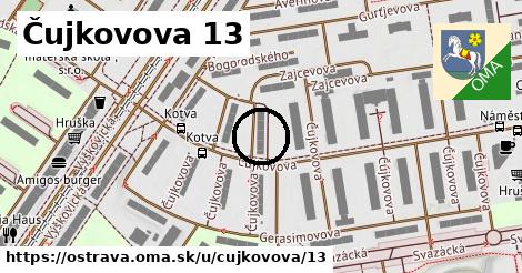 Čujkovova 13, Ostrava