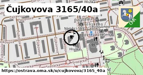 Čujkovova 3165/40a, Ostrava