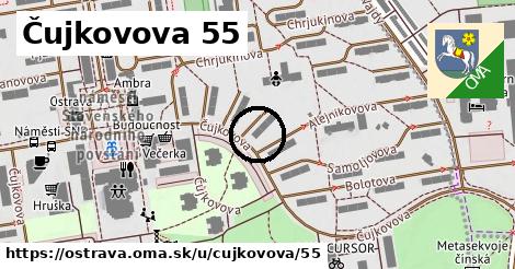 Čujkovova 55, Ostrava