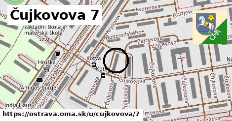 Čujkovova 7, Ostrava