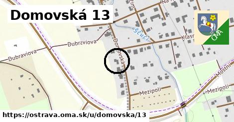 Domovská 13, Ostrava