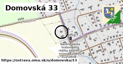 Domovská 33, Ostrava