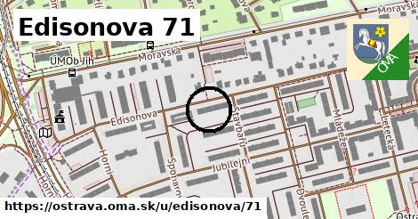 Edisonova 71, Ostrava