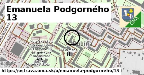 Emanuela Podgorného 13, Ostrava