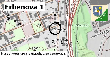 Erbenova 1, Ostrava