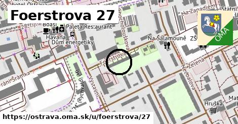 Foerstrova 27, Ostrava