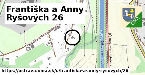 Františka a Anny Ryšových 26, Ostrava