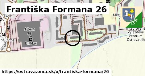 Františka Formana 26, Ostrava