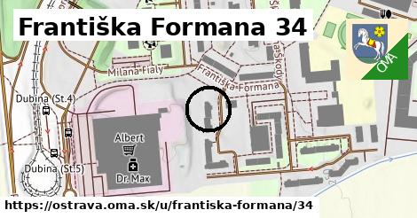 Františka Formana 34, Ostrava