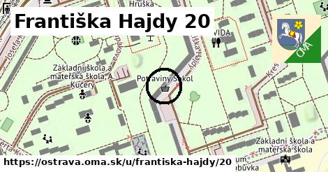 Františka Hajdy 20, Ostrava