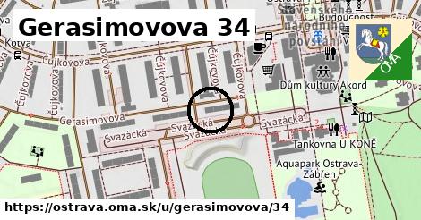 Gerasimovova 34, Ostrava