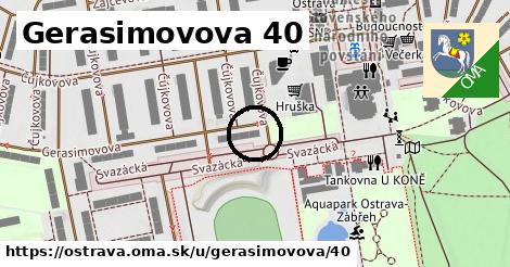 Gerasimovova 40, Ostrava