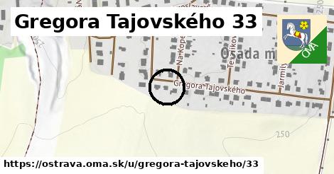 Gregora Tajovského 33, Ostrava