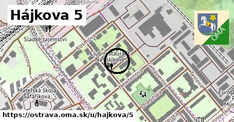 Hájkova 5, Ostrava