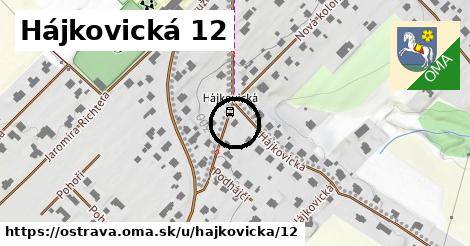 Hájkovická 12, Ostrava