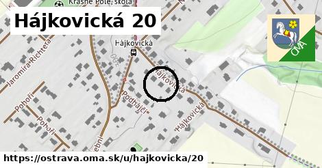 Hájkovická 20, Ostrava