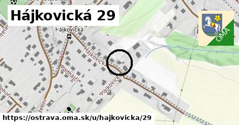 Hájkovická 29, Ostrava