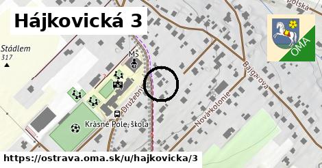 Hájkovická 3, Ostrava